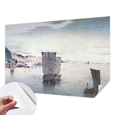 3D fototapeta z navtično pokrajino