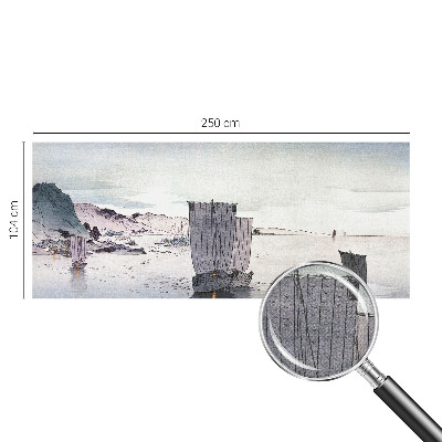 3D fototapeta z navtično pokrajino