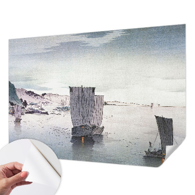 3D fototapeta z navtično pokrajino