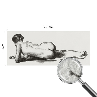 Fototapeta za otroško sobo z motivom »Subtilno dejanje« za dekoracijo stene