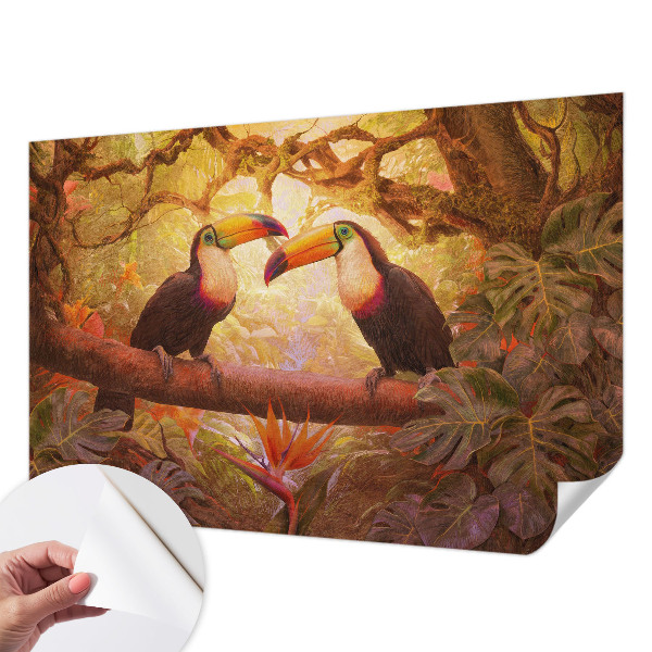 3D fototapeta Barviti tukani