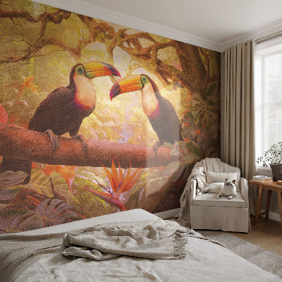 3D fototapeta Barviti tukani
