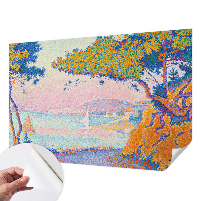 Samolepilna fototapeta z motivom barvite pokrajine