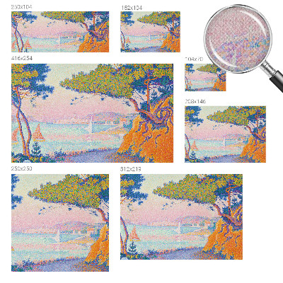 Samolepilna fototapeta Barvita pokrajina