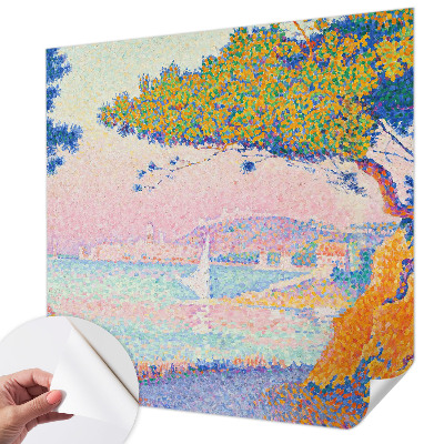 Samolepilna fototapeta z motivom barvite pokrajine