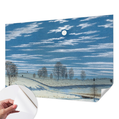 Samolepilna fototapeta Zimska pokrajina