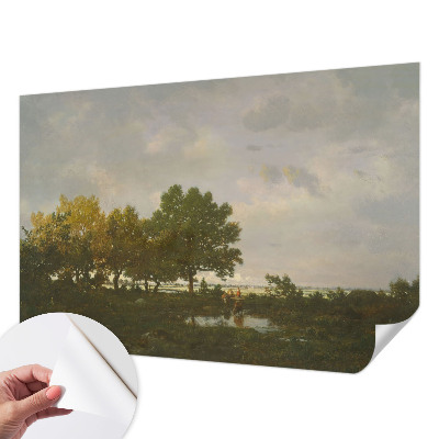 3D fototapeta z motivom gozdne pokrajine