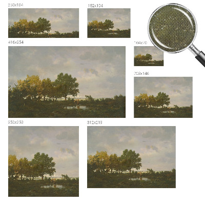 3D fototapeta z motivom gozdne pokrajine