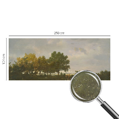 3D fototapeta z motivom gozdne pokrajine