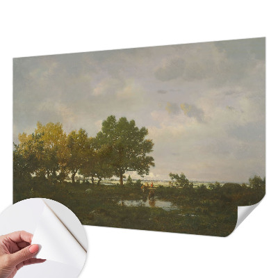 3D fototapeta z motivom gozdne pokrajine