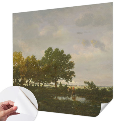 3D fototapeta Gozdna pokrajina