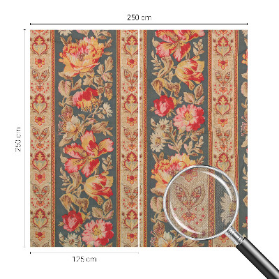 Samolepilna fototapeta Barvite rože