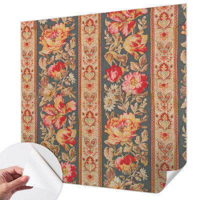 Samolepilna fototapeta Barvite rože