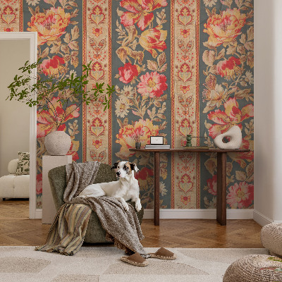 Samolepilna fototapeta Barvite rože