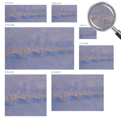 Samolepilna fototapeta Modri ​​most