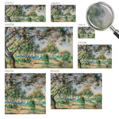 Samolepilna fototapeta za dnevno sobo Obmorska pokrajina