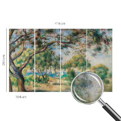 Samolepilna fototapeta za dnevno sobo Obmorska pokrajina