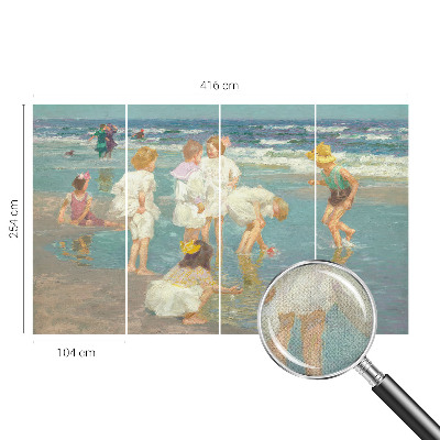 3D fototapeta Otroštvo na plaži