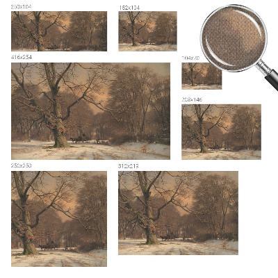 Fototapeta za otroško sobo Zimska pokrajina