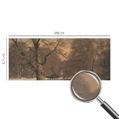 Fototapeta za otroško sobo z zimsko pokrajino