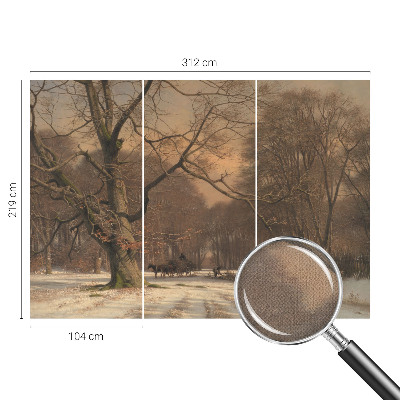 Fototapeta za otroško sobo Zimska pokrajina