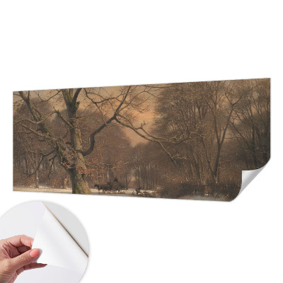 Fototapeta za otroško sobo Zimska pokrajina