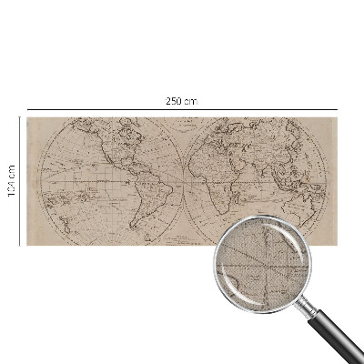 Otroška fototapeta Stari zemljevid