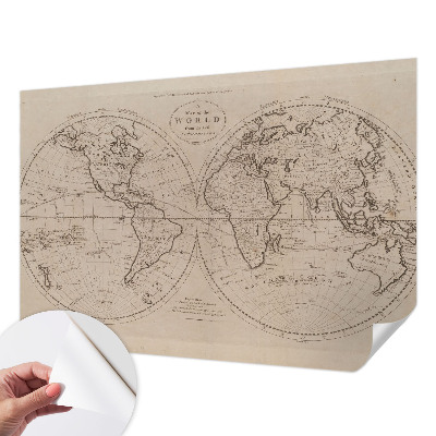 Otroška fototapeta Stari zemljevid