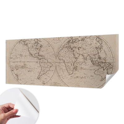 Otroška fototapeta Stari zemljevid