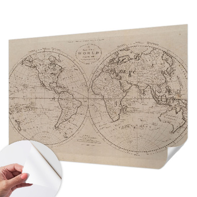 Otroška fototapeta Stari zemljevid