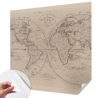 Otroška fototapeta Stari zemljevid