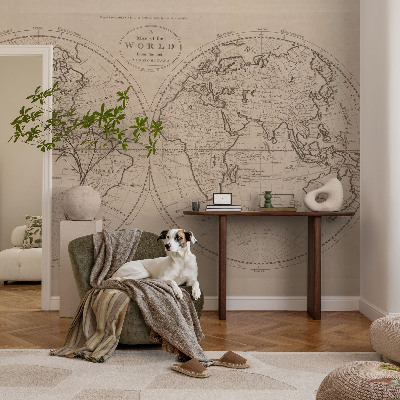 Otroška fototapeta Stari zemljevid