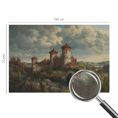 Samolepilna fototapeta za dnevno sobo Romantična pokrajina