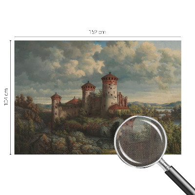 Samolepilna fototapeta za dnevno sobo Romantična pokrajina