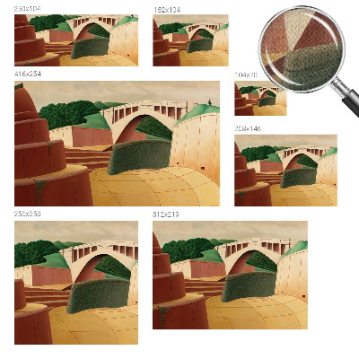 Samolepilna fototapeta za spalnico Mirna pokrajina