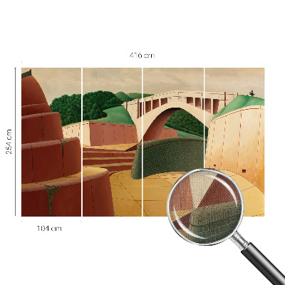 Samolepilna fototapeta za spalnico Mirna pokrajina