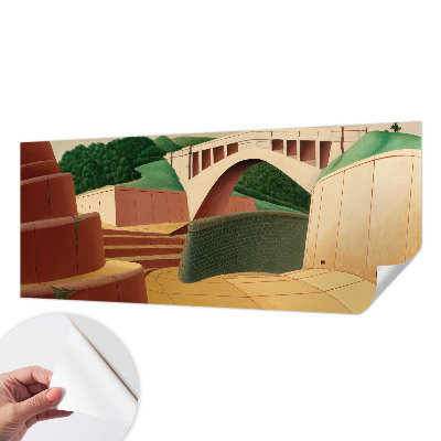 Samolepilna fototapeta za spalnico Mirna pokrajina