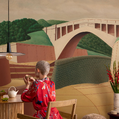 Samolepilna fototapeta za spalnico Mirna pokrajina