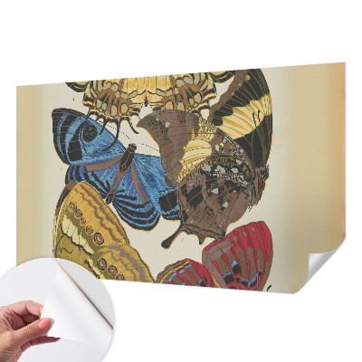 Fototapeta za otroško sobo z motivom navdiha za metulje