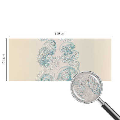 Samolepilna fototapeta z motivom morskih meduz