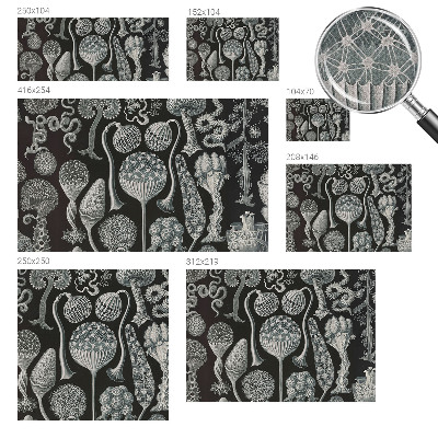 Samolepilna fototapeta za spalnico z motivom čarobnih rastlin