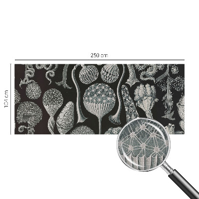 Samolepilna fototapeta za spalnico z motivom čarobnih rastlin