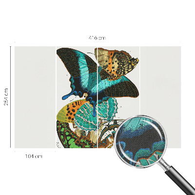 Samolepilna fototapeta Barviti metulji