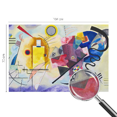 Samolepilna fototapeta za spalnico Barvita abstrakcija