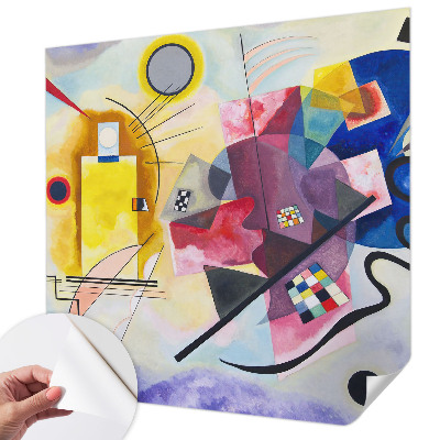 Samolepilna fototapeta za spalnico Barvita abstrakcija