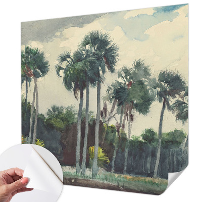 Fototapeta za otroško sobo Eksotične palme