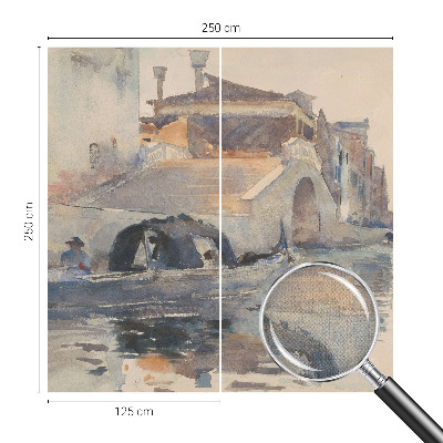 Samolepilna fototapeta za spalnico Beneška harmonija