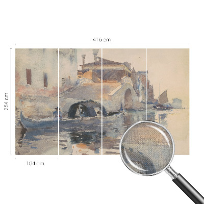 Samolepilna fototapeta za spalnico Beneška harmonija