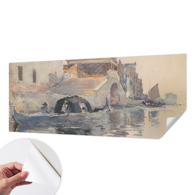 Samolepilna fototapeta za spalnico Beneška harmonija