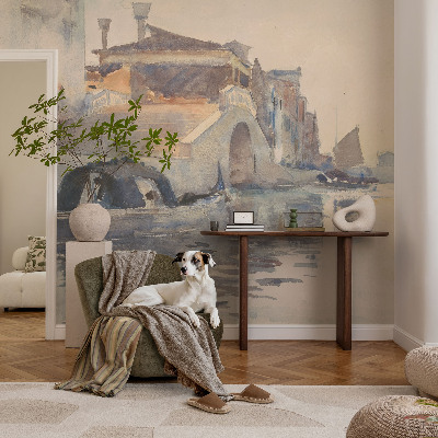 Samolepilna fototapeta za spalnico Beneška harmonija